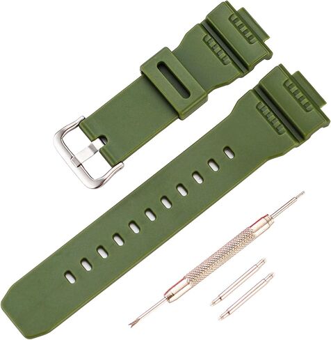 Soft Silicone Replacement Strap for Casio GW-7900B/G-7900/GR-7900GK Men's Strap Watch Accessories in Kuwait
