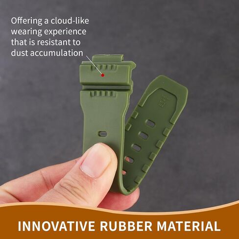 Soft Silicone Replacement Strap for Casio GW-7900B/G-7900/GR-7900GK Men's Strap Watch Accessories in Kuwait