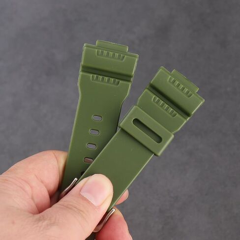 Soft Silicone Replacement Strap for Casio GW-7900B/G-7900/GR-7900GK Men's Strap Watch Accessories in Kuwait