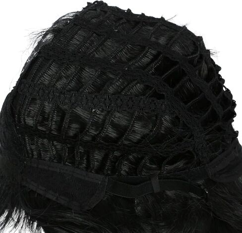Long Black Braid Wig for Women Halloween Costume Party Synthetic Wigs in Kuwait