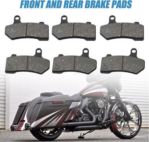 منصات الفرامل الأمامية والخلفية بديل لـ Harley Road Glide 2008-2021 ، لـ Flhx Street Glide 2008-2022 ، لـ Road King 2008-2022 ، لـ FLHTCU Ultra Classic Glide 2008-2015 in Kuwait
