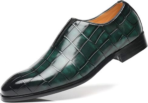 Santimon Mens Loafer Shoes Slip on Dress أحذية عارضة أقواص حفلة حفل زفاف أعمال التدخين التدخين. in Kuwait