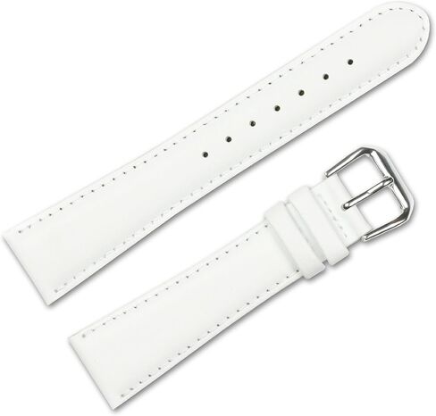 deBeer Smooth Genuine Leather Mens Watch Band/Strap | Multiple Colors Available | Sizes from 6mm to 22mm in Kuwait