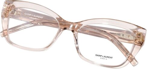 Saint Laurent SL-M117 004 Eyeglasses Women's Beige Full Rim Cat Eye 53mm in Saudi Arabia