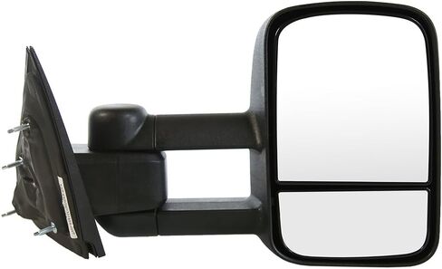 AutoShack Passenger Towing Mirror Manual Trailer Replacement for GMC Sierra 1500 Limited Chevrolet Silverado 1500 LD 2014-2018 Silverado 1500 2015-2019 Silverado 2500 HD Silverado 3500 HD KAPGM1321455 in Saudi Arabia