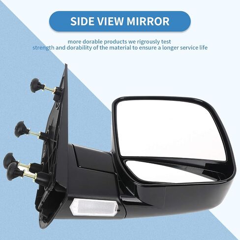 ECCPP Side Mirrors استبدال FIT E150 E250 E350 E450 E550 Econoline Van Towing Mirror لعام 2002 2003 2004 2005 2007 2007 (Side Prastenger (RH)) in Saudi Arabia