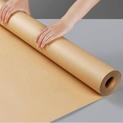 School Smart Butcher Kraft Paper Roll, 50 lbs, 30 Inches x 1000 Feet, Brown in Saudi Arabia