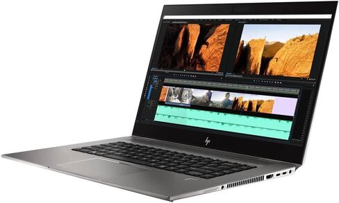 HP ZBook Studio G5 15.6 بوصة FHD Core i7-8850H 2.6 جيجا هرتز، 32 جيجا رام، 1 تيرابايت SSD، Windows 11 Pro 64Bit، CAM، NVIDIA Quadro P1000 4GB (متجدد) in Saudi Arabia