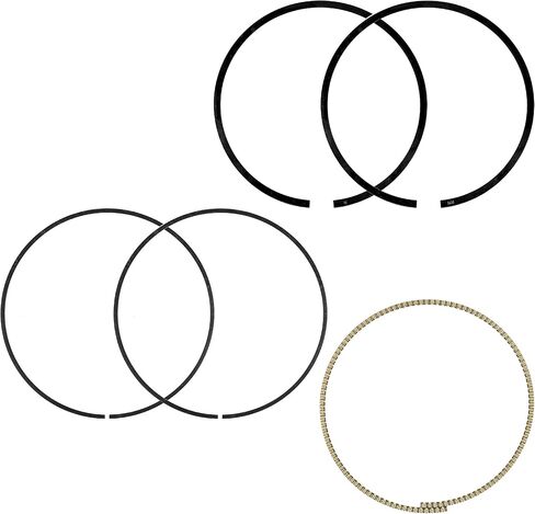 Caltric Cylinder Piston Ring Compatible with Can-am Outlander 800 800R / Max 800 800R 4X4 2006-2015 in Saudi Arabia