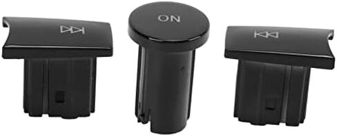 Aramox Car Volume Buttons, 3pcs Multimedia Knob Control Button Volume Buttons Car Accessories Replacement for Benz ML GL Class 2012?2015(Piano Black) in Saudi Arabia