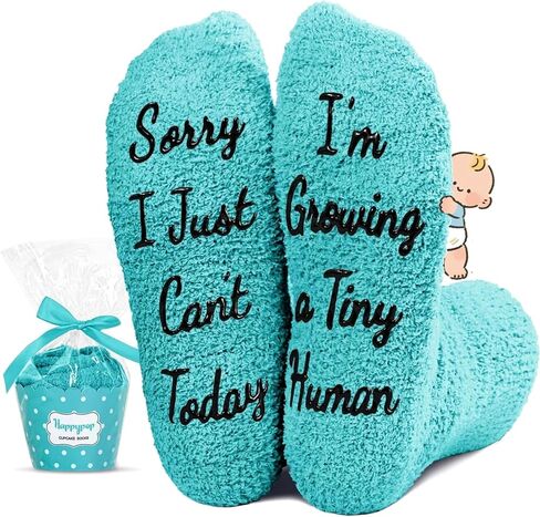 HAPPYPOP Pregnancy Gifts for Pregnant Wife - New Mom Socks, Expecting Mother's Day Gifts Ivf Gifts in Saudi Arabia