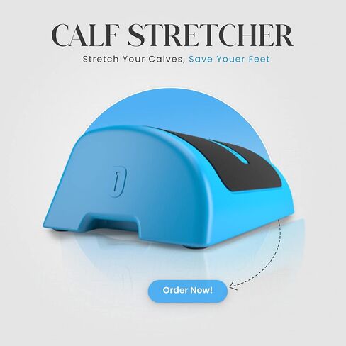 Multitask hands free while you stretch your calves for plantar fasciitis, foot pain, Achilles tendinitis, and more. Made in the USA. (Grey) in Saudi Arabia