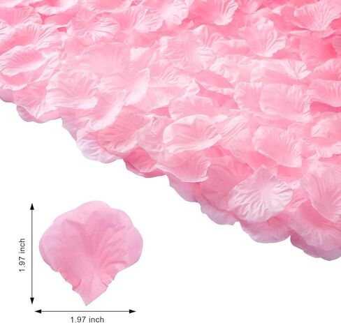 3000 PCS بتلات حريرية حمراء داكنة حمراء لليلة رومانسية ، حفل زفاف ، حفلة ، زينة زهرة الذكرى السنوية in Kuwait