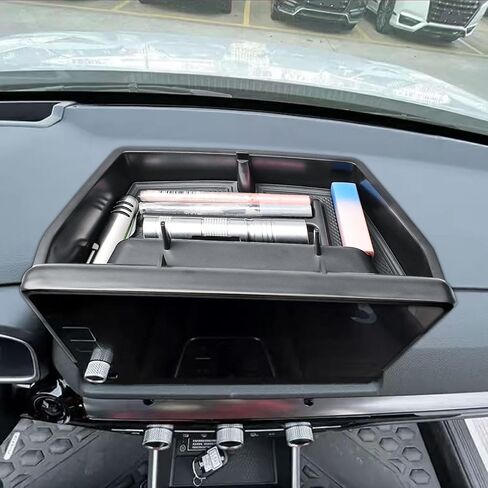 TACOBRO Center Console Dashboard Storage Organizer for Honda CRV Accessories 2023 2024 2025, Non-Slip Dash Panel Insert Tray fit CRV Behind Screen in Saudi Arabia