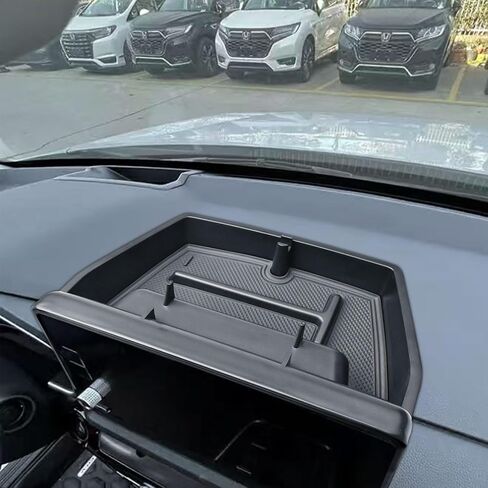 TACOBRO Center Console Dashboard Storage Organizer for Honda CRV Accessories 2023 2024 2025, Non-Slip Dash Panel Insert Tray fit CRV Behind Screen in Saudi Arabia