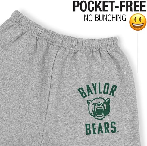 Official Collegiate NCAA Jogger Sweatpants Unisex for Men & Women School Arched Text in Saudi Arabia