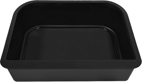 Cender Console Cool Box Organizer ، Black Recrest Storage Box Tray Fits to Toyota Land Cruiser Prado 250 ، for exus gx 550 2024-2025 ، incsories car Interior (فقط for cool box) in Saudi Arabia