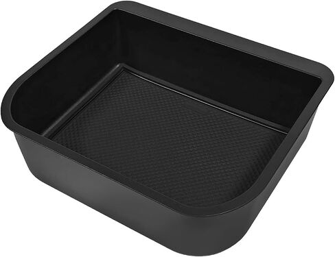 Cender Console Cool Box Organizer ، Black Recrest Storage Box Tray Fits to Toyota Land Cruiser Prado 250 ، for exus gx 550 2024-2025 ، incsories car Interior (فقط for cool box) in Saudi Arabia