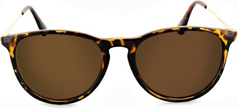 Optic Nerve - 2022 Premium & Affordable Polarized Persol Sunglasses for Women, Pizmo Edition with Tortuga Purple Frame/Smoke/Purple Mirror Lens in Kuwait