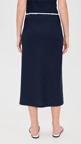 Women's Air Linen Midi Skirt in Kuwait