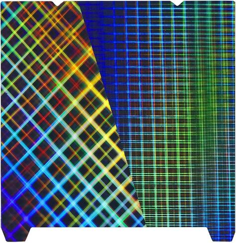Ideaformer Smooth PEW PES Build Plate for Creality K1/K1C/Ender 3 S1/Pro/Ender 5 S1/Ender 3 V3 KE/SE, Flexible Rainbow Gear+Rainbow Plaid Spring Steel Sheet No Magnetic Surface Plate 235x235mm in Saudi Arabia