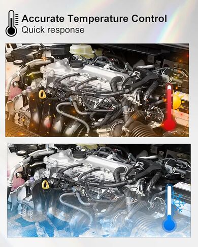 Engine Coolant Thermostat Fit for Honda CR-V CRV 2017-2023 1.5L Civic 2016-2021 1.5L, Car High Performance Thermostat Replace 0619359B305 in Saudi Arabia