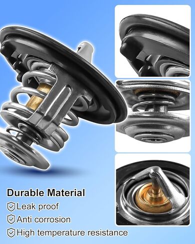 Engine Coolant Thermostat Fit for Honda CR-V CRV 2017-2023 1.5L Civic 2016-2021 1.5L, Car High Performance Thermostat Replace 0619359B305 in Saudi Arabia