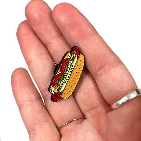 Pinmart Food Monamel Lapel Pin in Kuwait