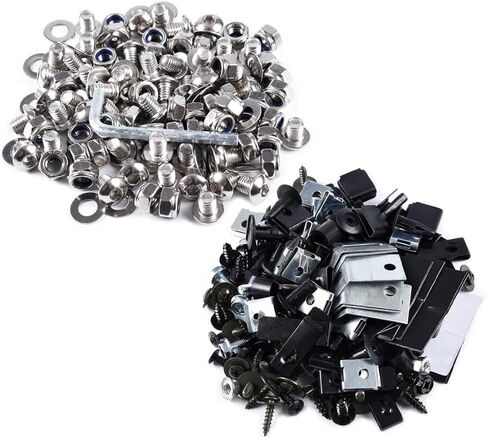 PIT66 Fender Flares Screw/Bolt Hardware Kit Set Compatible with Ford Universal Pocket/Rivet Style in Saudi Arabia