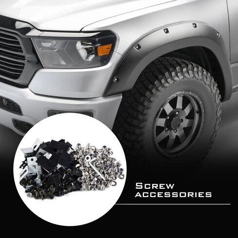 PIT66 Fender Flares Screw/Bolt Hardware Kit Set Compatible with Ford Universal Pocket/Rivet Style in Saudi Arabia