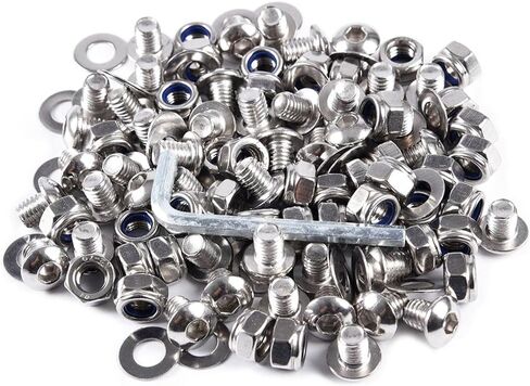 PIT66 Fender Flares Screw/Bolt Hardware Kit Set Compatible with Ford Universal Pocket/Rivet Style in Saudi Arabia
