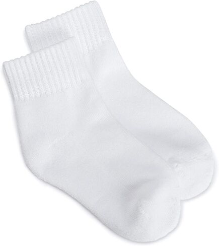 Jefferies Socks Mens Quarter Half Cushion Seamless Sport Socks 6 Pair Pack in Saudi Arabia
