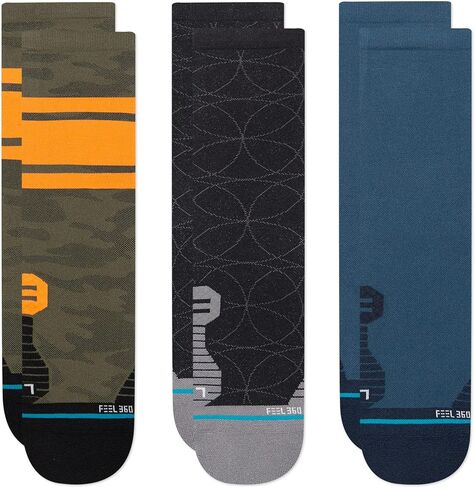 Stance Sargent 3 Pack Crew Socks in Saudi Arabia