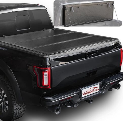غطاء سرير شاحنة منخفضة من Tri-Fold منخفضة البرودة لعام 2022-2025 Toyota Tundra 6.5 قدم (78.7 ") ، 2025 ملحقات غطاء سرير التندرا ، 2024 غطاء TUNDRA HARD TONNEAU in Kuwait