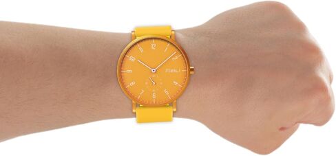 Men's Watch Ultra-Thin Minimalist Waterproof-Fashion Watch for Men or Women with Silicone Band Wrist Watches in Saudi Arabia