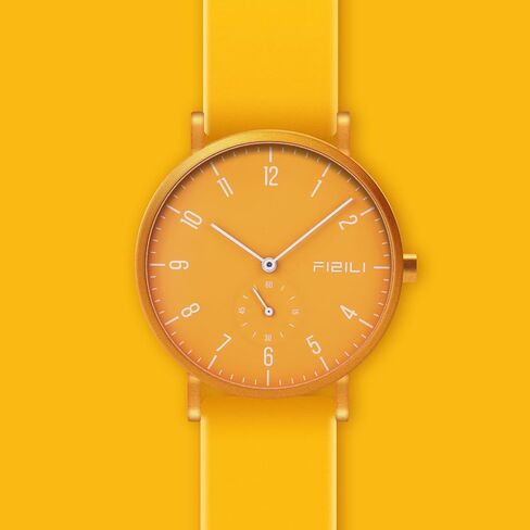 Men's Watch Ultra-Thin Minimalist Waterproof-Fashion Watch for Men or Women with Silicone Band Wrist Watches in Saudi Arabia
