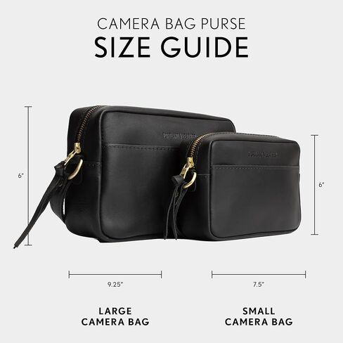 Portland Leather Goods Small Camera Bag Purse for Women – Handmade from the Finest Full-Grain Hides in Kuwait