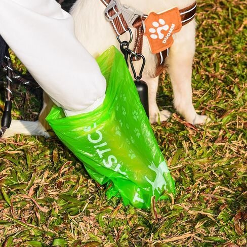 Typlastics Poop Bags for Dog Waste, 270 Count, with Dispenser, Unscented, 18 Pack of 15, Lime Green, 13 Inch x 9 Inch in Kuwait