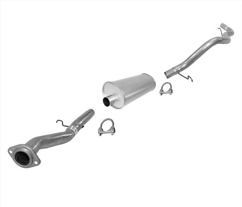 Single Outlet Muffler Exhaust Pipe System Replacement Parts For Chevrolet Suburban 1500 2001 2002 2003 2004 2005 2006 5.3L & GMC Yukon XL 1500 2001 2002 2003 2004 2005 2006 5.3L in Saudi Arabia