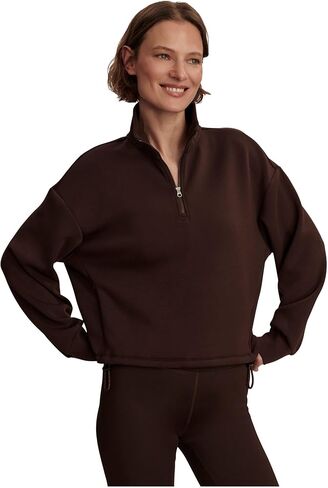 Varley womens Sian Cropped Half Zip Midlayer in Saudi Arabia
