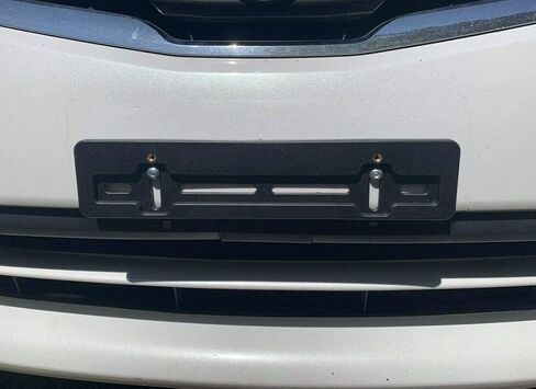 Front License Plate Tag Holder Mounting Adapter Bumper Kit Bracket for Infiniti (All Models) Quantity Discount (9.45$ to 5.60$)(Each with 6 Screws + 2 Built in Nuts) – Premium Car Set Accessories (1) in Saudi Arabia