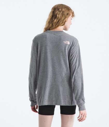 The North Face Evolution Women's Evolution Proud Long Sleeve Tee | قميص القطن مع رسم شعار in Saudi Arabia