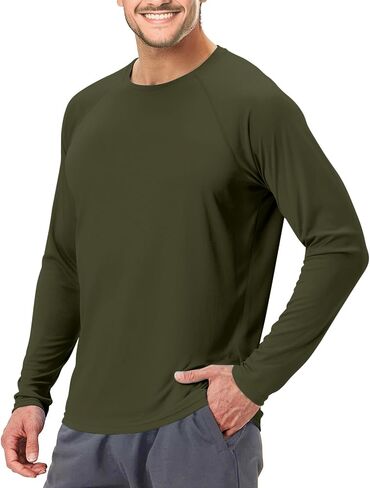 Mens Swimming Shirts Short Sleeve UPF 50 Quick Dry Sun Protection Rash Guard Shirts for Fishing Running in Saudi Arabia