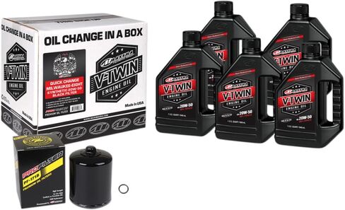 V-Twin Quick Change Kit Synthetic w/Black Filter, Milwaukee-Eight in Saudi Arabia
