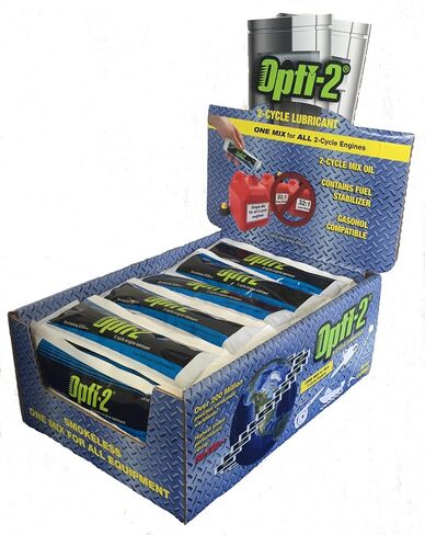 Opti-2 20096 1 Gallon Mix Pouches 2-Cycle Engine Lubricant a Box of 48 in Saudi Arabia