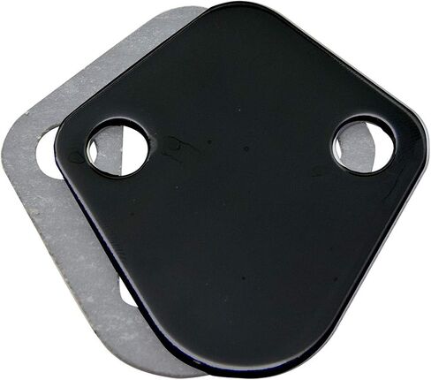 Black Steel Fuel Pump Block Off Plate Compatible With Chevy/Ford Big Block 396-454 Engines in Saudi Arabia