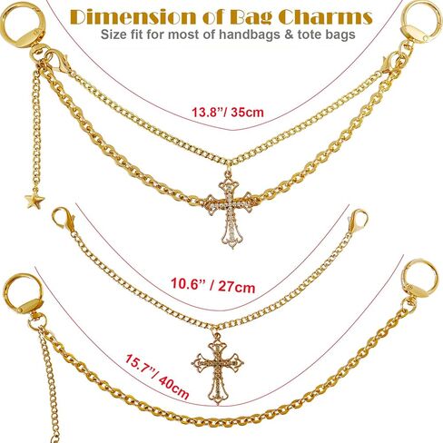 سحر سحر الأكياس سحر حقائب اليد وأكياس حمل ، وملحقات سلسلة مفاتيح ذهبية لطيفة لحقيبة BOGG in Kuwait