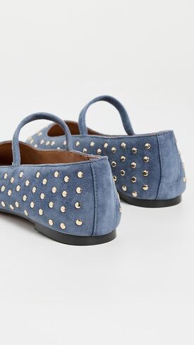 Madewell Women's Greta Mary Jane-Suede W Stud Flat in Saudi Arabia