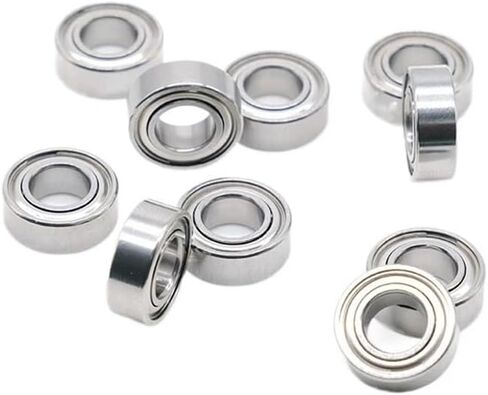 2Pcs S687ZZW4 ABEC-7 7x14x4 Mm Stainless Steel Bearing Deep Groove Ball Bearings Miniature Mini Bearing in Saudi Arabia