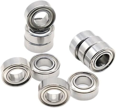 2Pcs S687ZZW4 ABEC-7 7x14x4 Mm Stainless Steel Bearing Deep Groove Ball Bearings Miniature Mini Bearing in Saudi Arabia